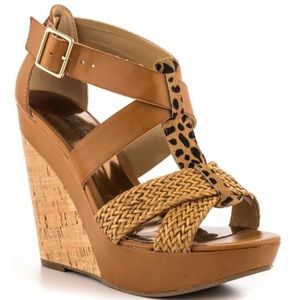 Carlos Santana Sandal Wedges